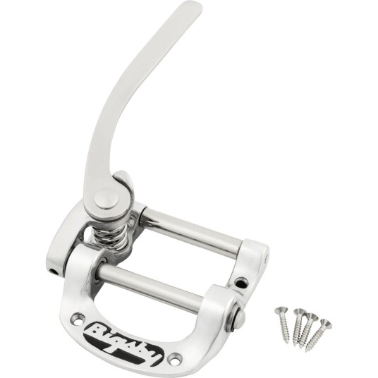 Bigsby B5lh Vibrato Tailpiece Left-Handed, Polished Aluminum Bigsby B5lh Vibrato Tailpiece Left-Handed, Polished Aluminum