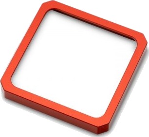 EK Quantum Magnitude Accent Frame Rød EK Quantum Magnitude Accent Frame Rød