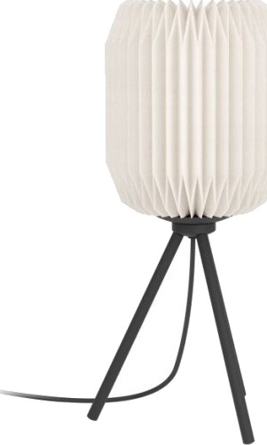 Eglo Belgrave Bordlampe H440 E27 Sort/Hvit Fsc Eglo Belgrave Bordlampe H440 E27 Sort/Hvit Fsc