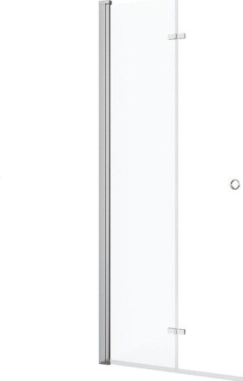 A-collection Vivo Foldedør Krom / 70cm Klart Glass