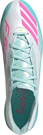 adidas F50 Messi Elite FG Fotballsko Hvit/Turkis 39 1/3