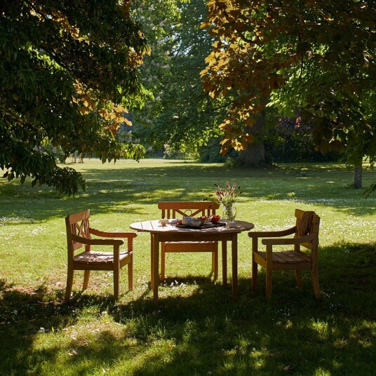Skagerak Drachmann bord 126 cm teak