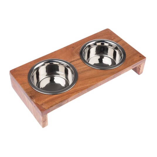 Modern Living Skålbar Av Treverk Nellore 2 X 850 ml Ø 16.5 cm