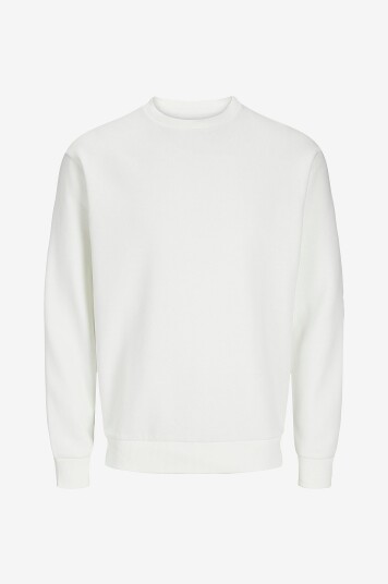 Jack & Jones Collegegenser jjeBradley Sweat Crew Hvit