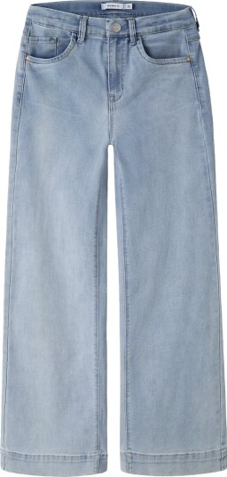 name it Nkfrose Hw Wide Jeans 1356-On Noos Blue 146