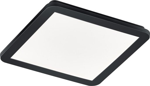 Trio Lighting Camillus taklampe sort 30x30 cm