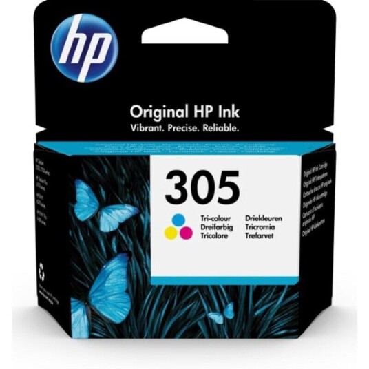 HP Originale Blekkpatroner Hp 305 Flerfarget HP Originale Blekkpatroner Hp 305 Flerfarget