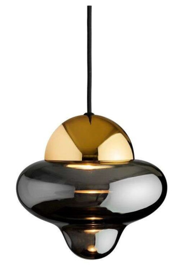 Design By Us - Nutty Pendel Smoke/Gold Design By Us - Nutty Pendel Smoke/Gold