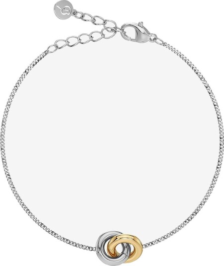 Edblad Armbånd Eternal Mini Bracelet Silver/Gold Sølv
