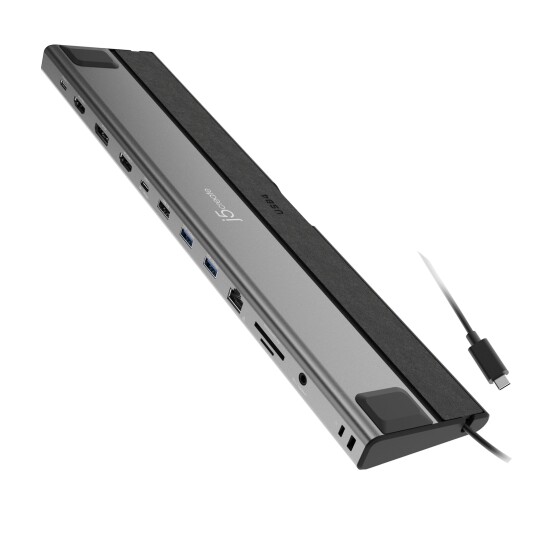 J5Create USB4 Dokkingstasjon Triple 4K Skjerm