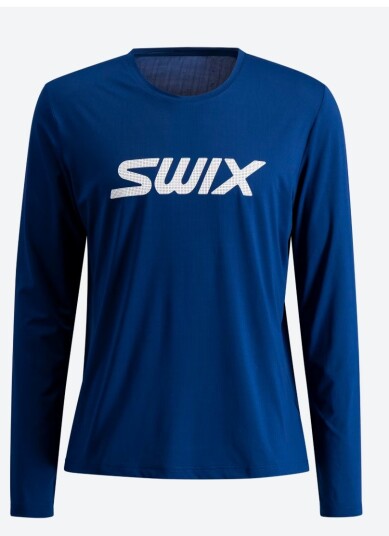 Swix Relay Long Sleeve Herre Estate Blue XL
