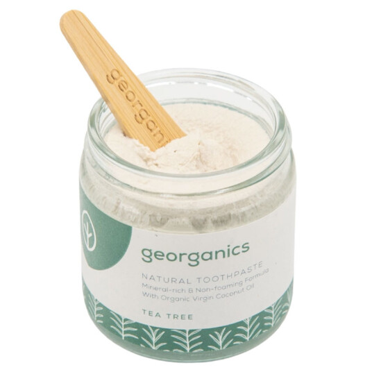 Organisk mineraltannkrem Georganics Tea Tree Fluoride Free 120 ml Organisk mineraltannkrem Georganics Tea Tree Fluoride Free 120 ml