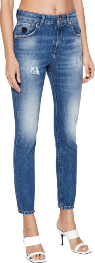 John Richmond Dame Jeans Blå W28,