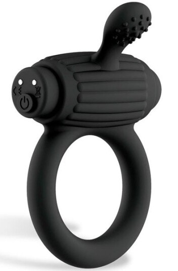 Dully Silicone Vibrating Penis Ring USB Dully Silicone Vibrating Penis Ring USB