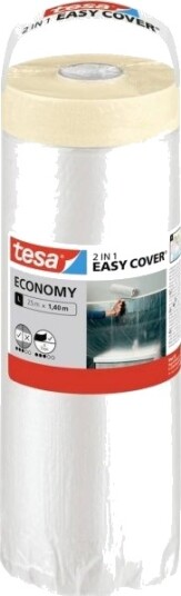 Tesa 58870 00000 03 Beskyttelsesfolie Tesa Easy Cover® L X B 25 M X 140 Cm 1 Stk
