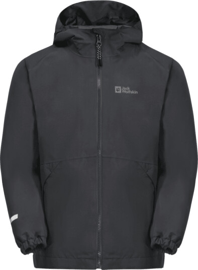 Jack Wolfskin Kids' Iceland 3-in-1 Jacket 92, Phantom