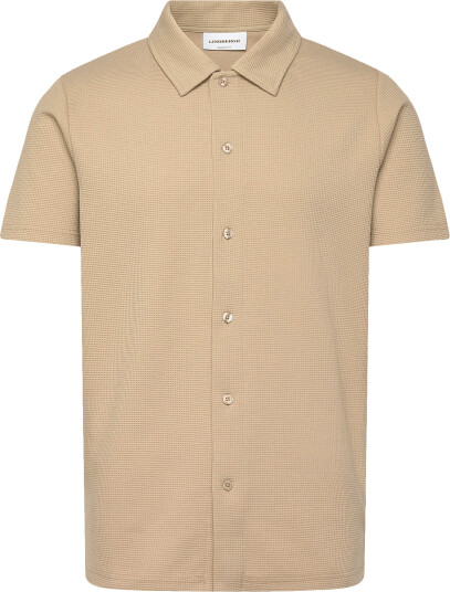 Lindbergh | Waffle Short Sleeve Shirt | XXL