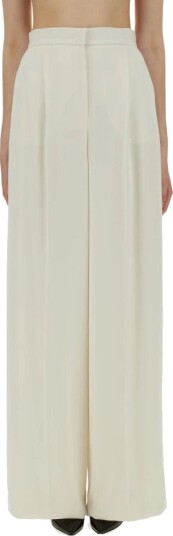 Max Mara Dame Bukser Beige M, Max Mara Dame Bukser Beige M,