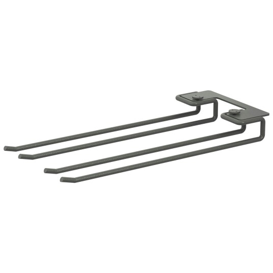 String String Klesstativer Til Glass 30 cm 2 pk Mørkegrå
