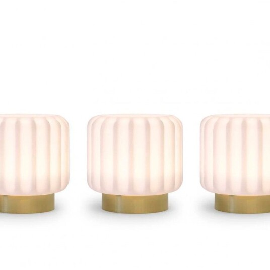 Atelier Pierre Junior - Dentelles 9 Portable Bordlampe 3 pcs. Ø9 Gold Atelier Pierre