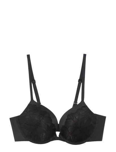 Calvin Klein Push Up Plunge Black D x 80 Calvin Klein Push Up Plunge Black D x 80