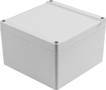 Hammond Electronics 1555 Pc 1555Qa2gy Universalkapsling I Polykarbonat Grå