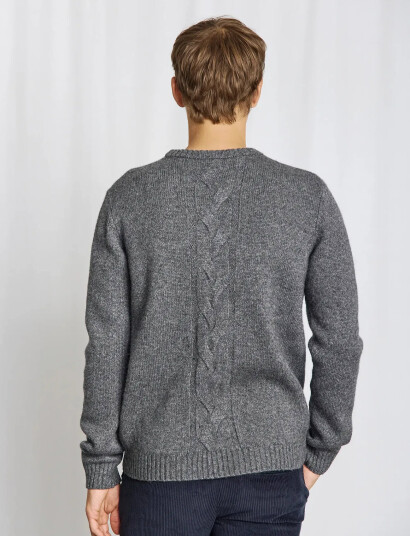 Bruun & Stengade Bs Tormod Regular Fit Knitwear - Grey - M