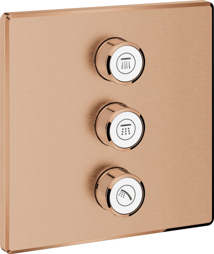 Grohe Grohtherm Smartcontrol ventil øvre del 158x158mm utvendige deler/4k
