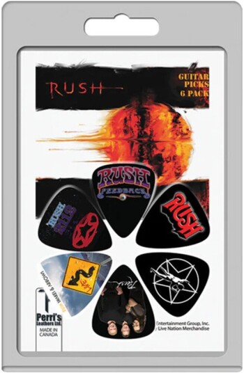 Perri's Rush Collectible Guitar Picks (6 Pack) Perri's Rush Collectible Guitar Picks (6 Pack)