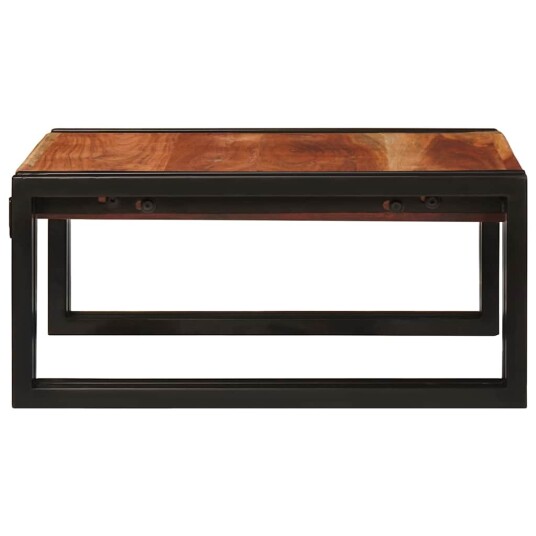  Badehylle med hylle 40 x 50 x 23 cm Massiv mango tre jern