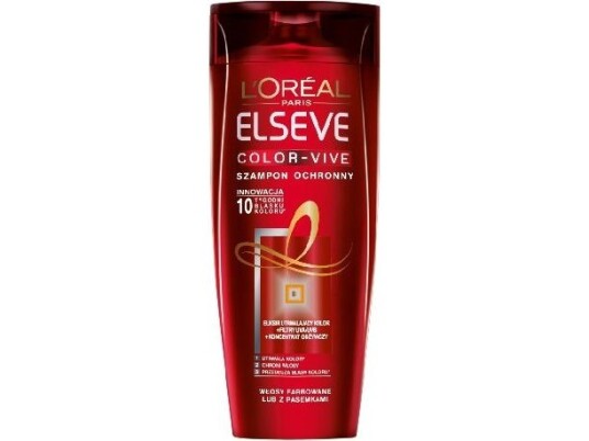 L"oreal Paris Elseve Color Vive Shampoo For Farget Hår 400 Ml