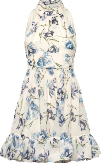 Malina | Fern Halterneck Ruffled Mini Dress | S