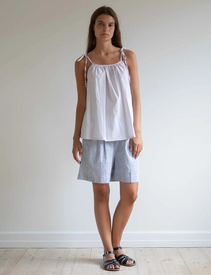STUDIO FEDER Sia Top   White   M