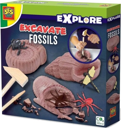 Ses Creative Explore Fossil-Utgravningssett 4+ År