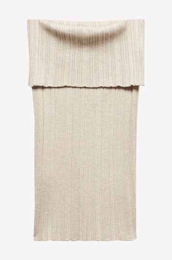 Mango Tubetopp Top Paulina Beige