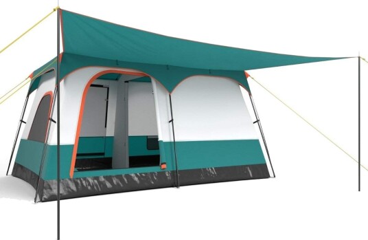 Northix telt Stort telt med fortelt & etasje & 2 rom & 2 innganger & bæreveske campingtelt familietelt M Northix telt Stort telt med fortelt & etasje & 2 rom & 2 innganger & bæreveske campingtelt familietelt M