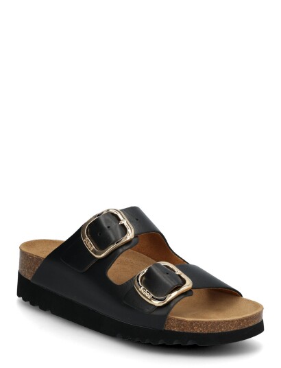Scholl Ilary 2 Straps Wg Ad Black 38 Scholl Ilary 2 Straps Wg Ad Black 38