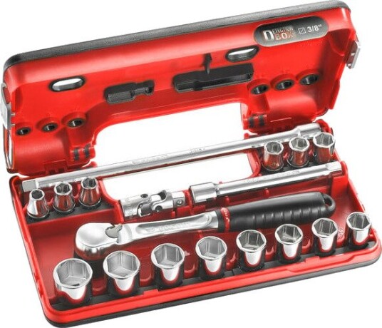 Facom Pipe SL.DBOX1PB Og Skraldesett 1/2", Vanntett 21 Deler