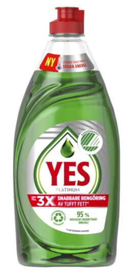 YES Oppvaskmiddel Platinum Orginal 500ml YES Oppvaskmiddel Platinum Orginal 500ml