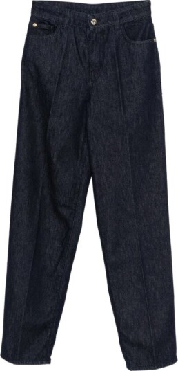 Emporio Armani Dame Jeans Blå W27,