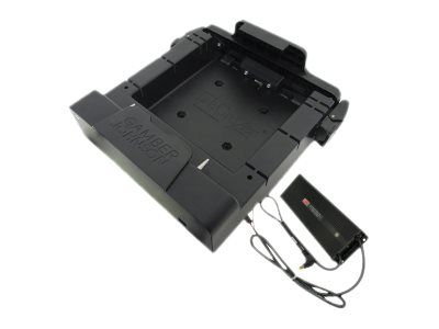 GAMBER-JOHNSON Powered Cradle - Kit - ladeholder for nettbrett - med Lind 20 - 60 VDC isolert strømforsyning