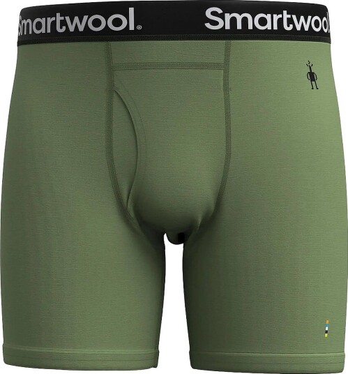 Smartwool Men"s Merino Boxer Brief Boxed FERN GREEN S