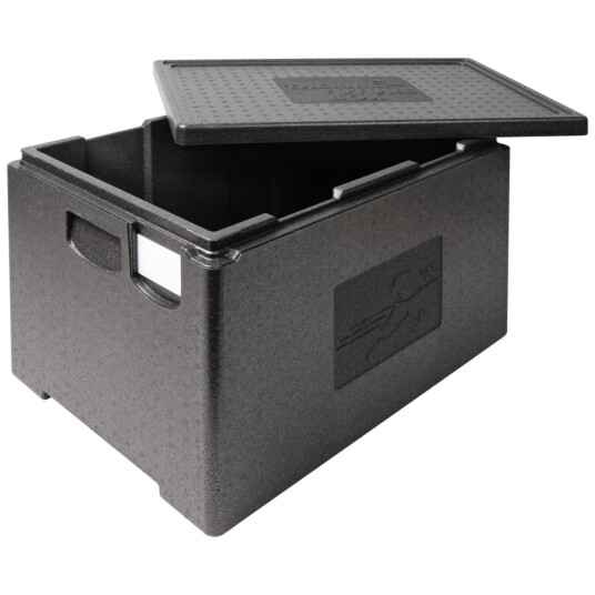 Thermo Future Box Termokasse Premium Plus GN 1/1; Størrelse GN 1/1, 61l, 60x40x41 cm (LxBxH); Svart Thermo Future Box Termokasse Premium Plus GN 1/1; Størrelse GN 1/1, 61l, 60x40x41 cm (LxBxH); Svart
