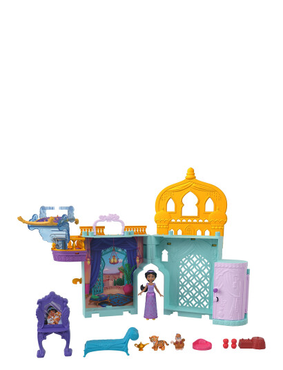 Disney Princess Disney Princess Jasmine Stacking Castle Doll House With Small Doll, Inspired By Disney Movie Aladdin - Multi/patterned - ONE SIZE Disney Princess Disney Princess Jasmine Stacking Castle Doll House With Small Doll, Inspired By Disney Movie Aladdin - Multi/patterned - ONE SIZE