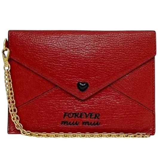 Miu Miu Dame Rød