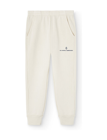 THE ANIMALS OBSERVATORY Draco Kid Sweatpants White - Cream - 10 Y