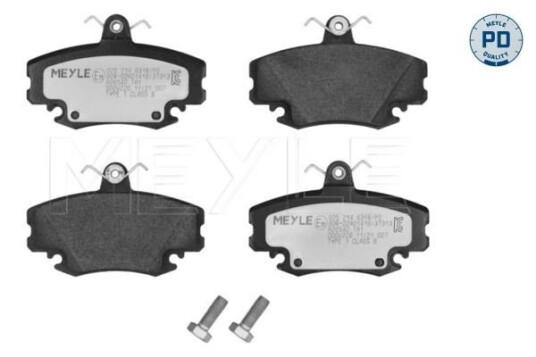 Bremseklosser MEYLE 025 214 6318/PD