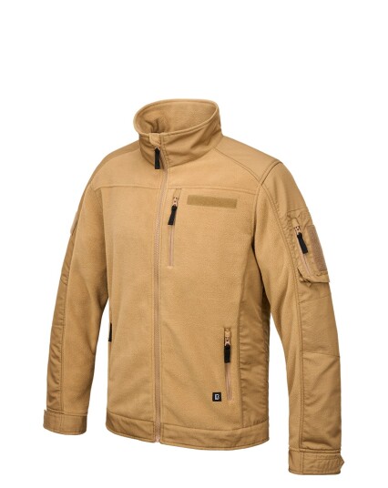 Brandit Fleecejacka Ripstop Beige
