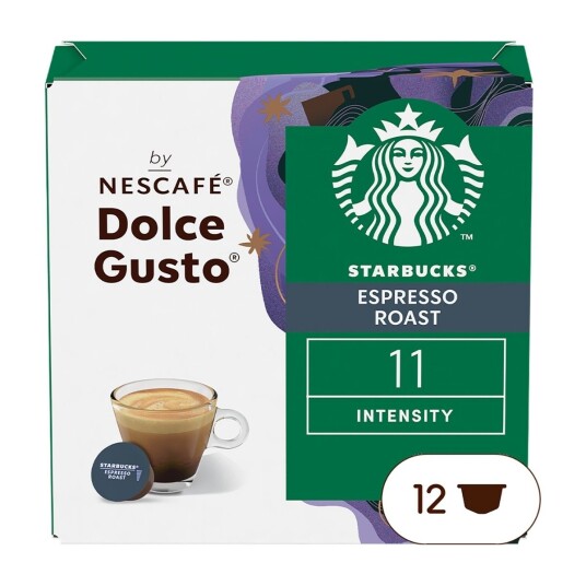 Dolce Gusto Starbucks Espresso til Dolce Gusto. 12 kapsler Dolce Gusto Starbucks Espresso til Dolce Gusto. 12 kapsler