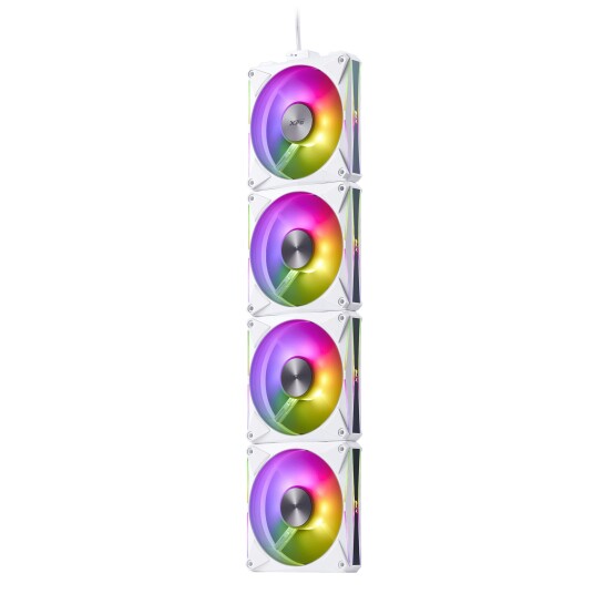 ADATA XPG Hurricane Mag 120 ARGB 4 Pack White 75261544 ADATA XPG Hurricane Mag 120 ARGB 4 Pack White 75261544